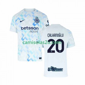 Camisolas de futebol Inter de Milão Hakan Calhanoglu 20 Equipamento Alternativa 2025/26 Manga Curta